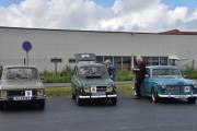To Renault og en Volvo, gode venner dette her