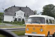 Denne rakk jeg så vidt, det er en Volkswagen Transporter fra rundt 1978