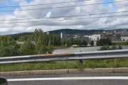 Så har vi kommet til Oslo, her ser vi Strømsveien 334-336 og gravemaskinene er borte. Dem var her i oktober 2022
