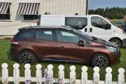 Renault Clio som ikke er en veteran enda, men den blir kjørt av en veteran