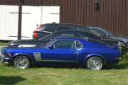 Her ville jeg ha skrevet Ford Mustang fra 1970 med en gang, men dette er en Boss 302 Mustang og da blir spørsmålet, er det en veteran?