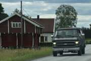 Neste er også en veteran, det er en Chevrolet Van G 20 fra 1984. Det sitter en V8 i disse bilene