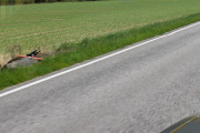Denne gangen ble det bare en kråke som gjemte seg bak stenen