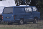 Her har vi en veteran, Toyota Hiace 4WD ble produsert mellom 1982 til 1989. Jeg tror dette er en 3 generasjon