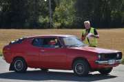 Nittende bil på vei ut er en Datsun 120A F-II fra 1976, Datsun Cherry ble produsert fra 1970 til 1986. Men produksjonen av Datsun 120A F-II stoppet i 1978