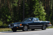 Han kjenner vi også, Mercedes-Benz 450 SL. Er en luring dette her :-)
