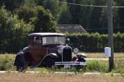 Men her kommer vel den eldste bilen på treffet tror jeg, jeg vet at vi har en til fra 1931 så det kan bli knepent