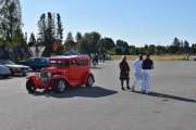 Men nå må vi begynne å registrere litt, her kommer det en A-Ford av typen Ford Tudor Sedan 55-B fra 1931. Den var strøken, tror jeg kommer til å bruke det ordet ofte her