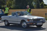 Fjerde bil ut er en Mercedes-Benz 450 SL fra 1973, den ble produsert fra 1971 til 1989 i over 200 000 eksemplarer. Vi har to slike her i løpet, men det er ikke sikkert at de er like