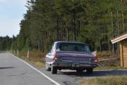 Etter turen med Solør Veteran Klubb må vi først opp til Våler og bytte bil til noe større, selv denne Cadillac-en her blir liten da