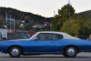 Pontiac Le Mans som også er en veteranbil, du blir også en raggarbil i dag