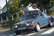 Her ser vi en Mercedes-Benz fra 1982, jeg tror at dette er en råner