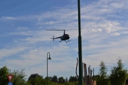 Men nå er det vår tur, helikopteret kommer tilbake