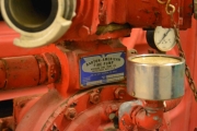Det sitter en Barton - American fire pump på den, veldig spesiell