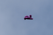 Morten 12 juni 2021 - Heliumballong over Høyenhall, enten så er den fjernstyrt og tuller med meg, eller så er det vinden som spiller meg et puss