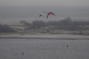 Morten 13 februar 2019  - To flygende objekter i Tyskland - Kiel