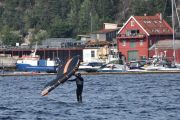 Morten 21 juli 2024 - Flyvende objekt i Drøbaksundet, var litt i tvil, men jeg syns den er innafor