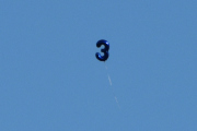Morten 24 juni 2023 - Heliumballong over Høyenhall, det er nok en treåring som har holdt i denne her, vi ser snoren