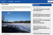 Avisen til Knut med bilde fra Knut