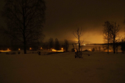 Som dere ser er Maridalsvannet foran oss og vi kan nesten se helt inn til Oslo by