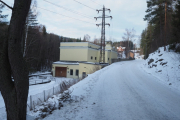 6 januar 2019 - Her ser vi Kraftstasjonen på Hammeren