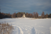 6 januar 2019 - Her ser vi Maridalens kirke