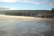 6 januar 2019 - En strålende dag og masse aktivitet på Maridalsvannet