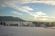 6 januar 2019 - Utsiktsbilde fra Nes gård, retning Grefsen