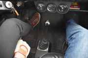 En Renault 12 med en uoriginal motor og en girspak som ikke er helt som andre