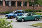 Så har vi fått besøk av en annen veteran også, det er en Volvo 142 fra 1972
