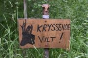 Morten 26 juni 2021 - Det er dyr på Hvitsten, men når lokalbefolkningen setter opp slike skilt så må de jo være her et sted