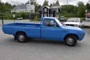 Neste som kommer inn er en Datsun 1500 men årstallet klarte jeg ikke. Men at det er en veteran er det ingen tvil om