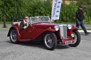 Ny bil, en MG TC fra 1949