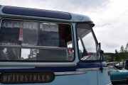 Ikke noe som sier hvilken buss det er her, bare et merke med Drivers Club Norway