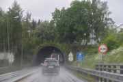 Moelv-tunnelen, der tror jeg vi kjørte igjennom i går