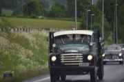 Ikke bare det, lastebiler hilser på oss også, dette er en Volvo L - 37005 fra 1962