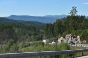 Fra Kongsberg til Notodden er det litt over 30 km og vi kjører Kongsbergveien