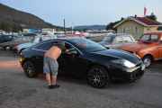 Men jeg kan ikke legge meg riktig enda, det kommer flere biler. Dette er en Renault Laguna Coupe fra 2010, da har vi to av dem her i dag