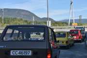 Her kunne jeg vært rampete og kjørt forbi, vi skal jo i retning Akkerhaugen