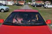 Har du stått på panseret til en Renault Alpine V6 Turbo? Ikke jeg heller, men det så slik ut