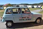 Her ser vi Trond sin Renault 4L fra 1966, den er selvfølgelig på plass. Ingen tvil om at den har reist langt