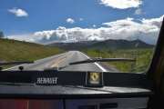 Vi gir full guffe når vi er på toppen, det vil si at bilen har litt mer å gå på