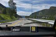 Nå er vi ved krysset hvor Otta ligger og hvor riksvei 15 går mot Stryn og Lom