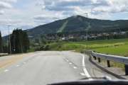 Så ser vi Varingskollen Alpinsenter foran oss