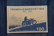 Trondhjemsridtet 1919 var det første løpet og nå er det 100 års jubileum. Det var fra 8-11 juni så vi kom litt for sent