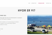 Hvor er det? Adressen er Storsand Gård Camping, 7563 MALVIK. Og her har vi GPS koordinatorene til stedet også