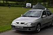 Her kommer Renault Megane som vi registrerte i går, var en 2000 modell dette her