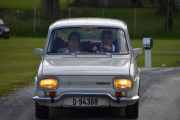 At dette er ekte Hedmarkinger er det ingen tvil om, som kommer her i sin Renault 10