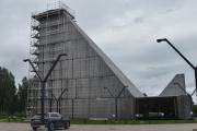 Så er vi ved nye Våler kirke som ble innviet 2015, da den gamle brant ned i 2009