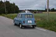 Dette er en av bilene som vi skal ha med oss opp til Koppang, det er en Renault 4 fra 1967